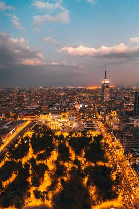 Drone Shot of the City of Mexico · Free Stock Photo