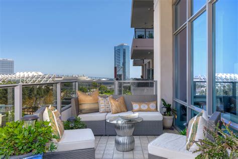 San Diego Downtown Highrise - Traditional - Balcony - San Diego - by ...