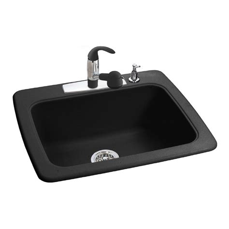 Franke USA Single-Basin Composite Granite Topmount Kitchen Sink at Lowes.com