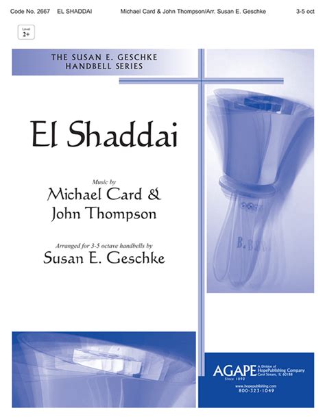 EL SHADDAI-GESC-3-5 O - Hope Publishing Company