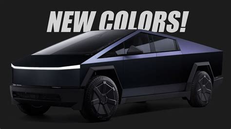 Tesla Cybertruck Now Has Six Additional Wrap Colors To Choose From