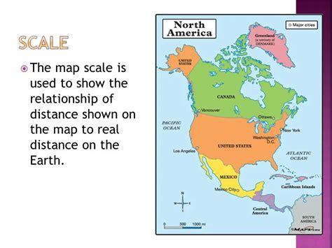 What Part Of A Map Tells The Relationship Of Distance