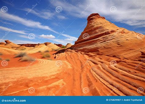 Rocky Deserts in the State of Arizona, Generative AI. Stock Image ...