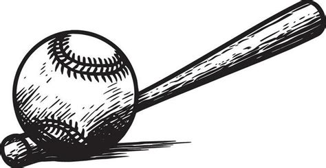 Baseball Line Drawing Vector Art, Icons, and Graphics for Free Download