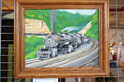 Train Painting - Antietam Iron Works