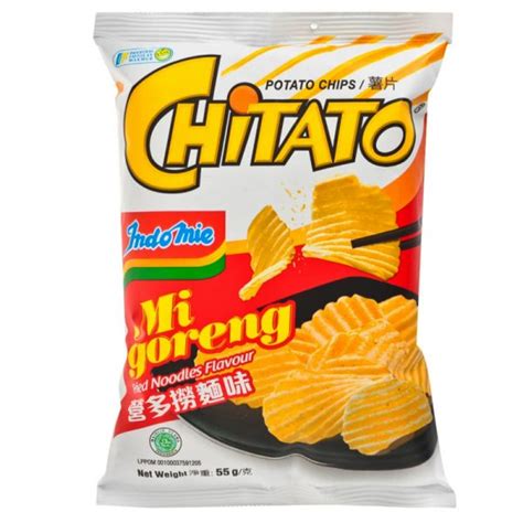 Indomie Chitato Mi Goreng Potato Chips 55G - WaNaHong