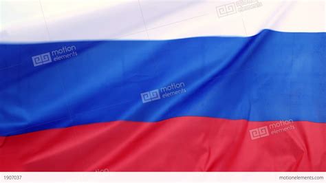 Russian Flag Waving Stock video footage | 1907037