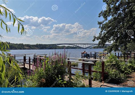 Norr MÃ¤larstrand`s Beach Promenade in Stockholm Editorial Stock Photo - Image of capital, beach ...