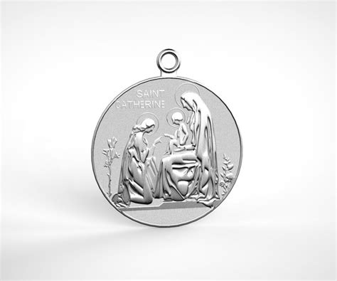 ArtStation - St Catherine Siena Medal | Resources