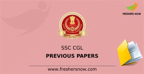 SSC CGL Previous Question Papers PDF Download (Tier 1, 2)