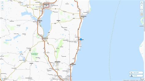 Sheboygan Wisconsin Map - United States