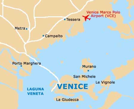 Maps of Venice, University of Venice: Map of Venice University, Italy