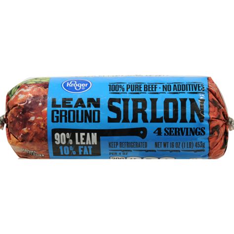 ground sirloin nutrition