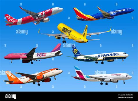 Frankfurt, Germany - April 7, 2020: Airplanes aircraft Low Cost Airlines airplane Ryanair ...