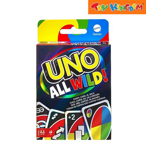 Mattel Games All Wild UNO Card Game | Lazada PH