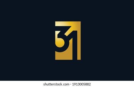 Unique Modern Number 31 Logo Stock Vector (Royalty Free) 1913005882 | Shutterstock