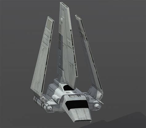 Game Ready Star Wars Imperial Shuttle 3D Model – Star Wars'n Stuff