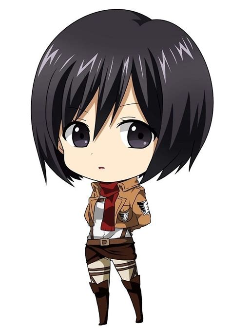 Chibi Mikasa | Attack on Titan | Pinterest