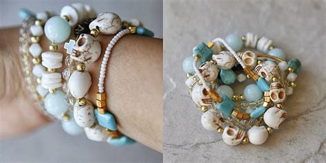 hello, whimsy.: TUTORIAL: ELASTIC STRETCH BRACELETS