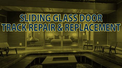 Sliding Glass Door Track Repair & Replacement - The Sliding Door Experts