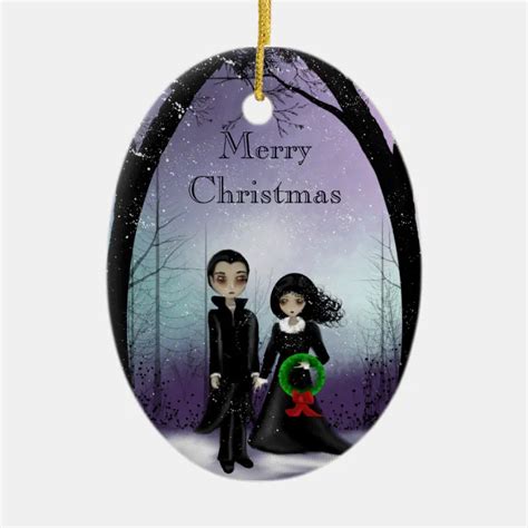 Gothic Christmas Ornament | Zazzle