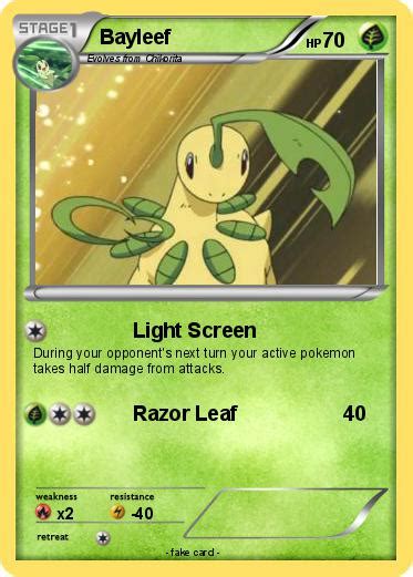 Pokémon Bayleef 115 115 - Light Screen - My Pokemon Card