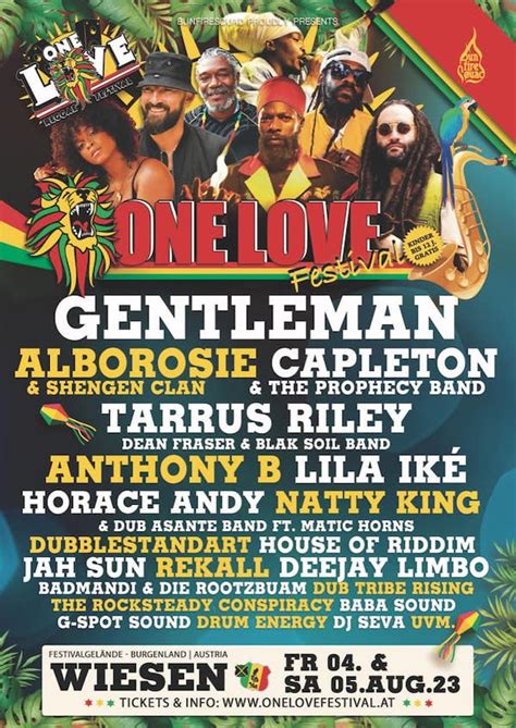 Information: One Love Festival 2023