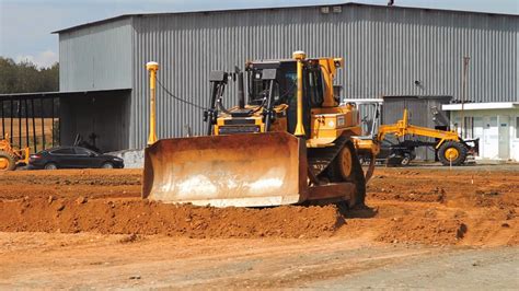 Heavy Caterpillar Bulldozer Working In Stock Footage SBV-326711720 - Storyblocks