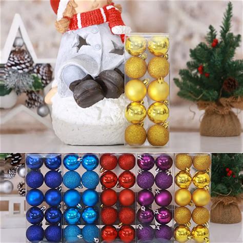 10Pcs Christmas Balls Baubles Party Xmas Tree Decorations Hanging Ornament Decor Wholesale Free ...