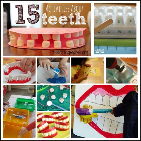 15 Activities About Teeth | Dental health month, Dental health and Dental