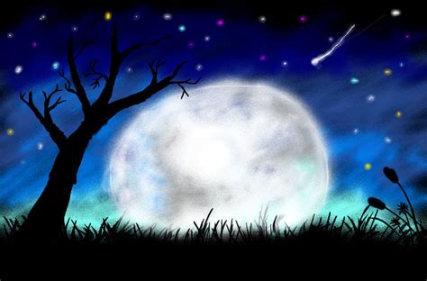 Night Sky Drawing at GetDrawings | Free download