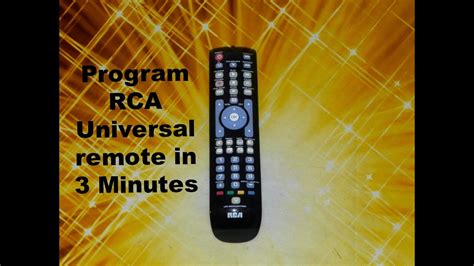 Rca Universal Remote Manual Code Entry