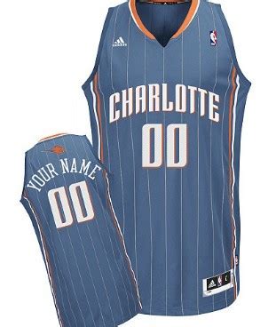 Mens Charlotte Bobcats Customized Blue Jersey on sale,for Cheap,wholesale from China