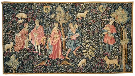 La Danse Medieval Tapestry