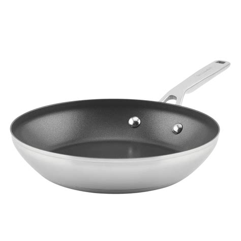 KitchenAid 3-Ply Base Stainless Steel Nonstick Frying Pan, 9.5-Inch, B – Meyer Canada