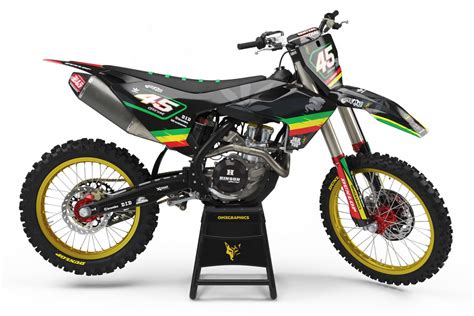 Husqvarna Motocross Graphics 'Rasta' – OMXGraphics - #1 Decals