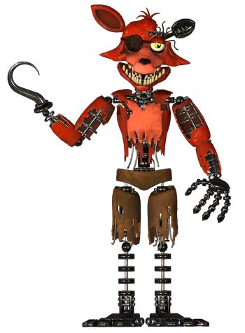 Withered Foxy | FNaF: The Novel Wiki | Fandom