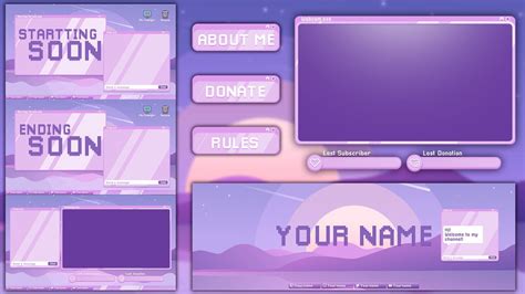 Animated Stream Overlay Package For Twitch Cute Star Windows | ubicaciondepersonas.cdmx.gob.mx