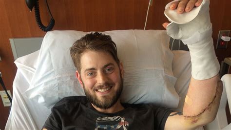 Veteran Who Received Life-Changing Double-Arm Transplant Shows Off Progress - ABC News