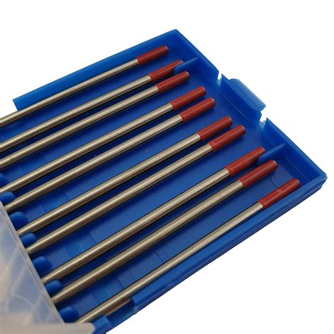 3.2mm, 2% Thoriated TIG Tungsten electrodes - Pack of 10