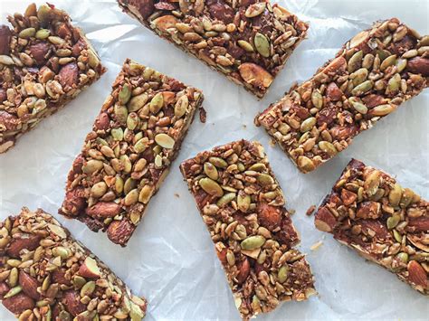 Nut & Seed Bars - Heart Healthy Greek