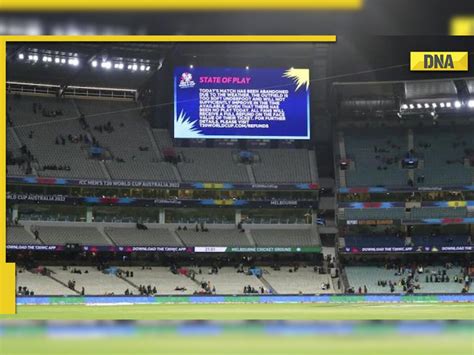 T20 World Cup 2022: Australia vs England abandoned due to rain, opens ...