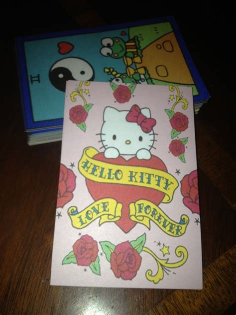 Hello Kitty Tarot Deck 78 Cards | Etsy