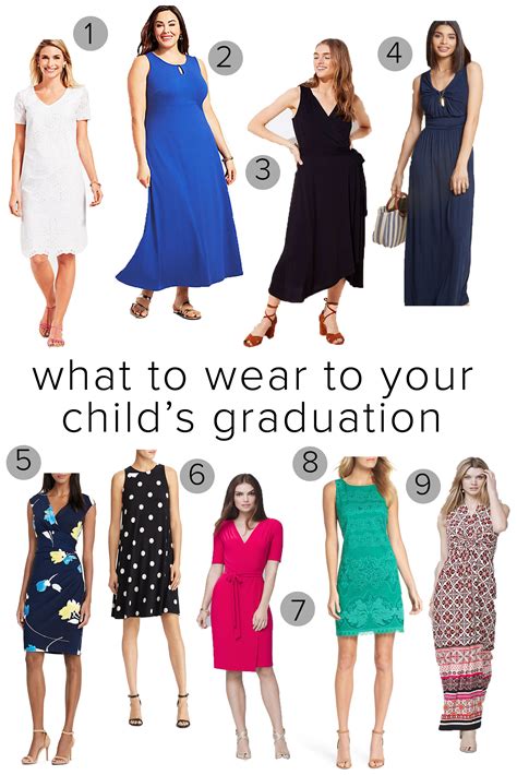 What to Wear to Your Child's Graduation Graduation Outfits For Mothers, Graduation Party Outfits ...