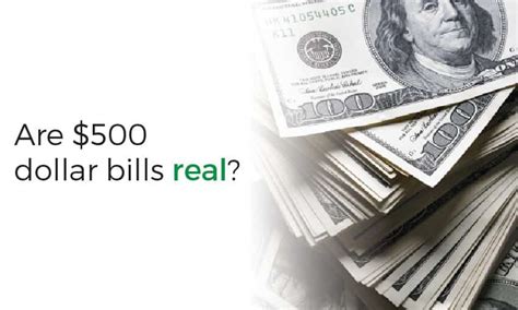 U.S. $500 Dollar Bills Do Exist! | $500 Bill Value and History