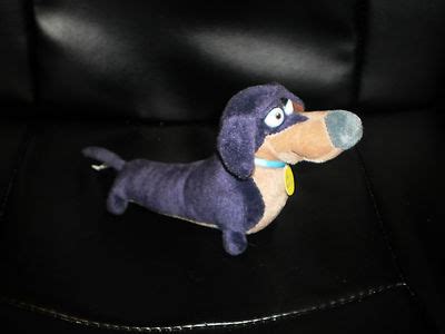 Open Season 2 Mr. Weenie Plush 7" Dachshund Weiner Dog Plush Purple Used Weinie | #456387747