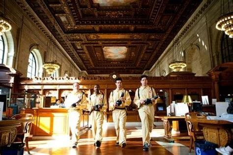 Ghostbusters Flash Mob in the New York Public Library (12 pics + video)