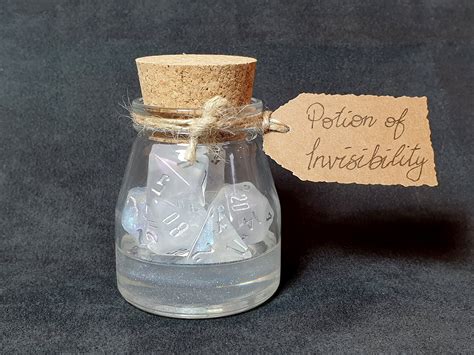 Potion of Invisibility Potion RPG Dice Set Dungeons & Dragons - Etsy