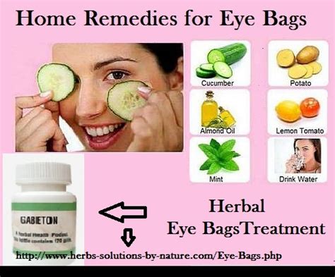 Easy and Quick Home Remedies for Eye Bags - Herbs Solutions By Nature