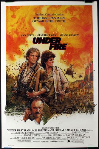 Drew Struzan Under Fire Movie Poster